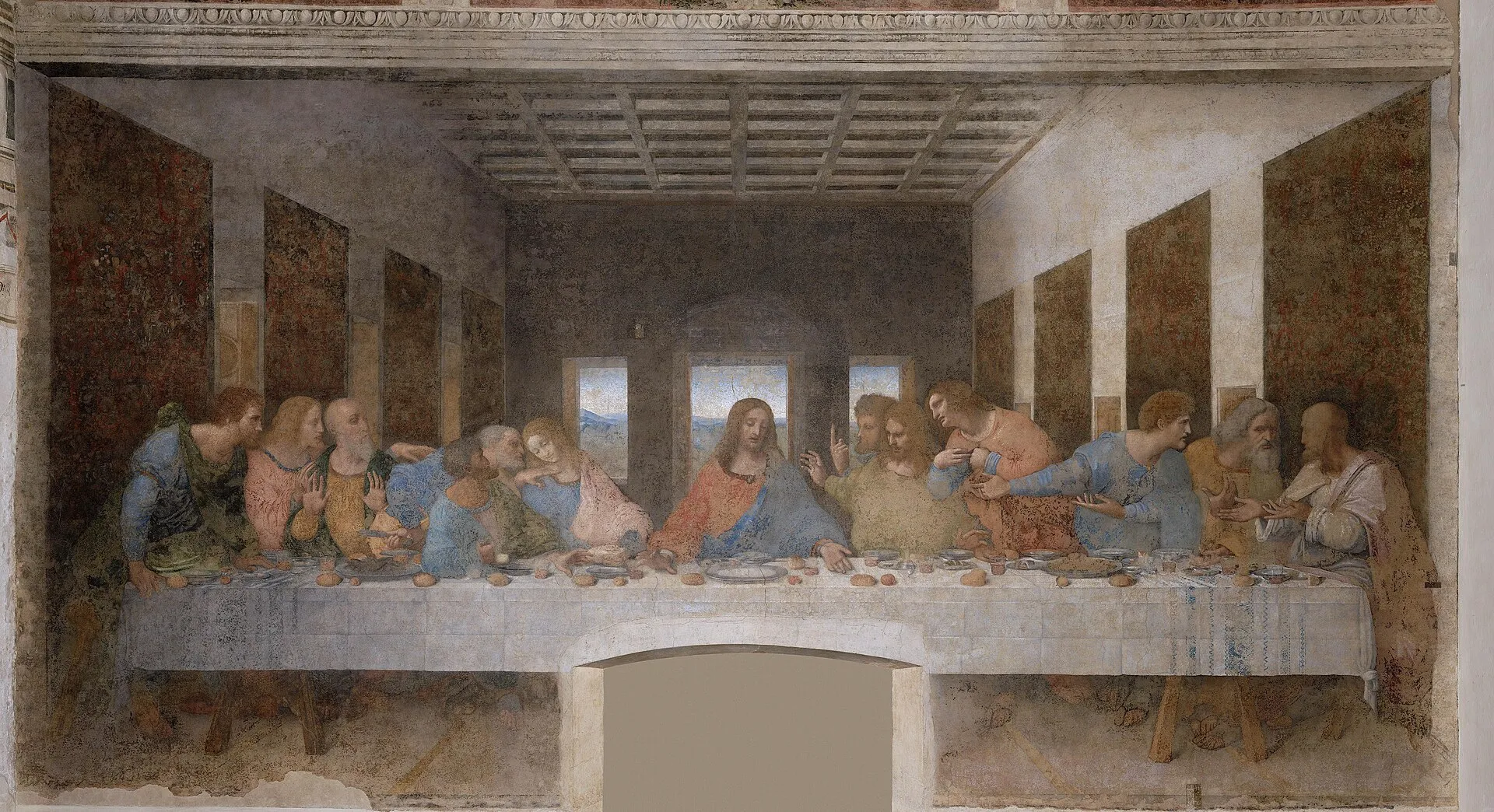 L'Ultima Cena di Leonardo da Vinci presso Santa Maria delle Grazie, Milano
